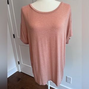 PrAna Heather Foundation Slouch Top Size LARGE
